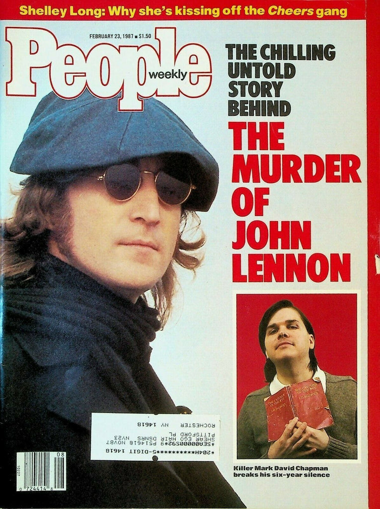 People February 23 1987 John Lennon Shelley Long Jackie Mason David Robinson