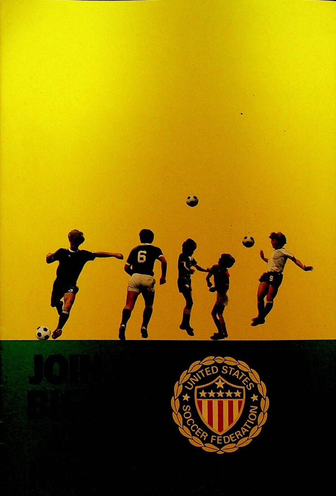 USSF United States Soccer Federation Booklet 1970s Biggest League in the World