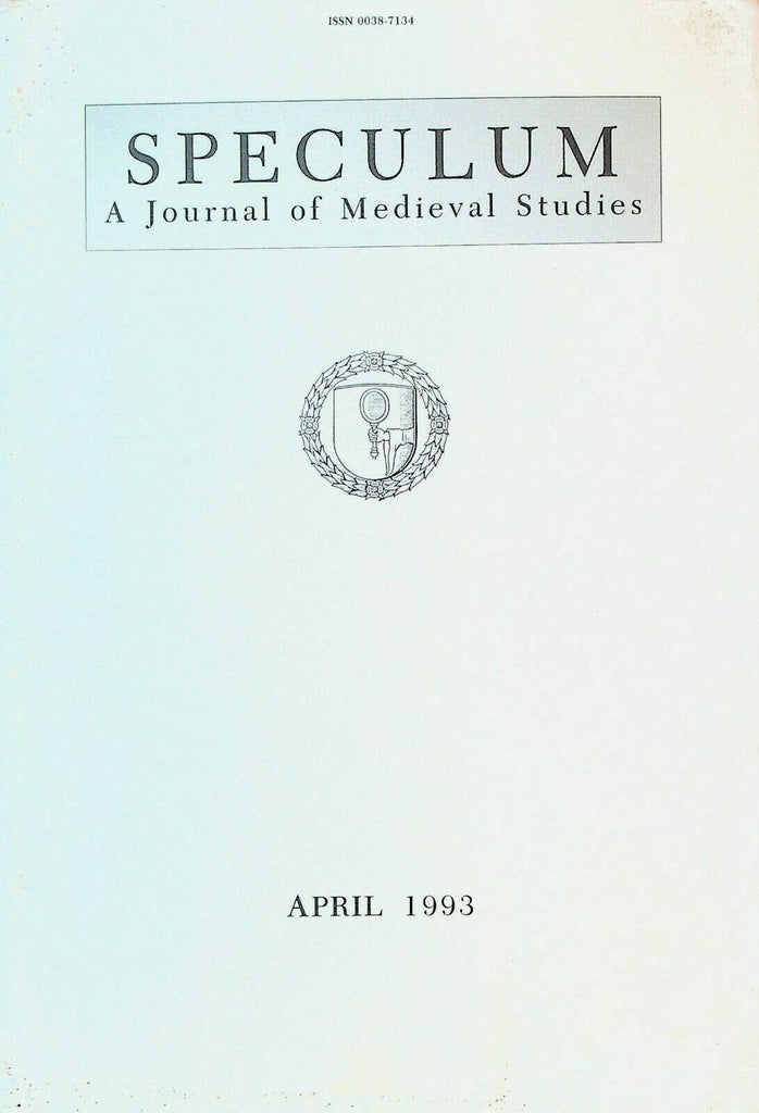 Speculum Journal of Medieval Studies April 1993 Feminism Capetian Bride