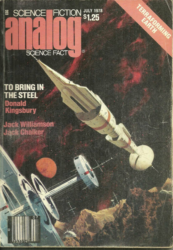 Analog Magazine July 1978 JACK WILLIAMSON Donald Kingsbury Science Fiction