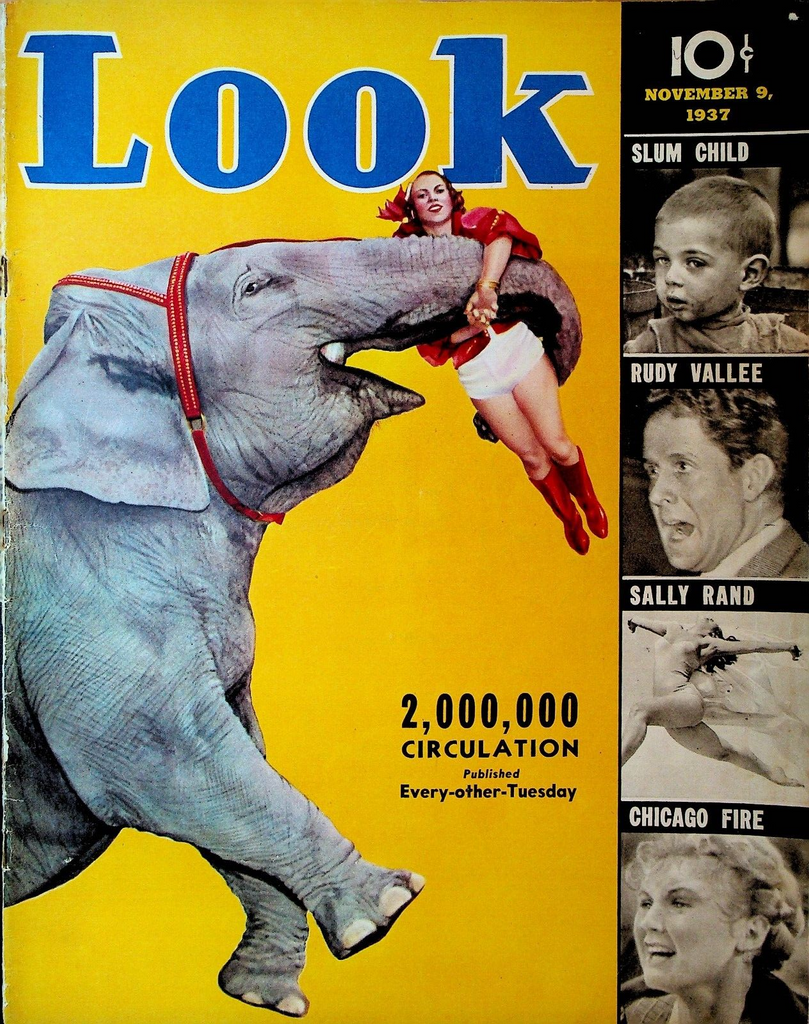 Look Magazine November 9 1937 Rudy Vallee New York City Slums Ernst Udet