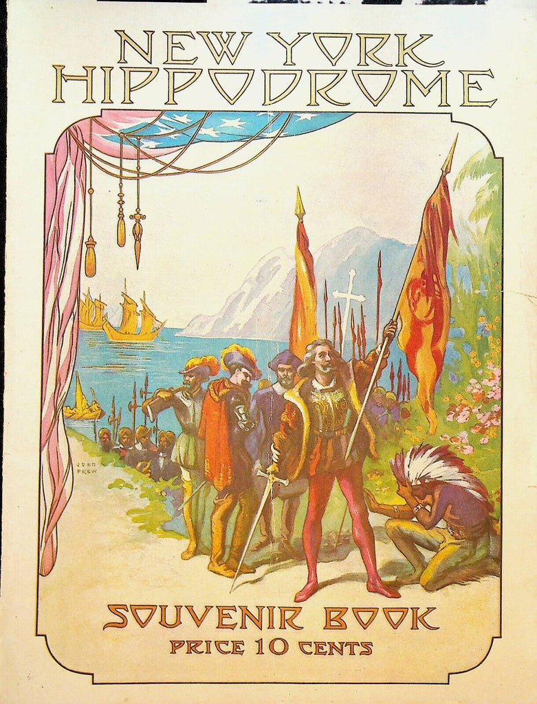 America Souvenir Book 1913 New York Hippodrome Basketball Football Baseball
