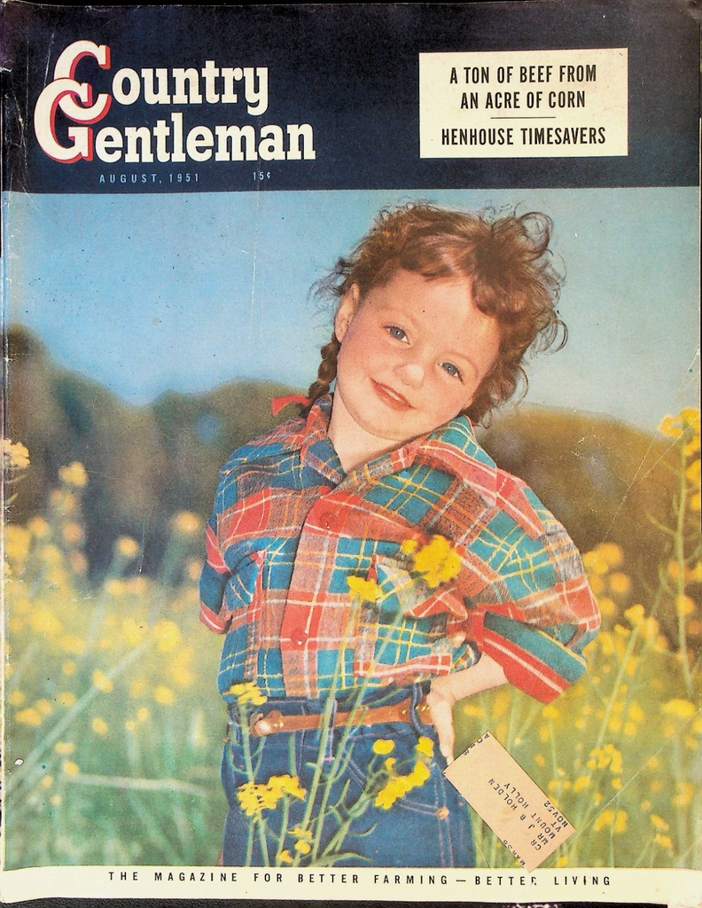 Country Gentleman Magazine August 1951 Kerry Donnelly Clarence Budington Kelland
