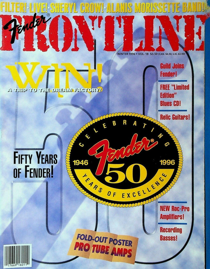 Fender Guitar Frontline Magazine #18 Winter 1996 Bryan Beller Michael Easkow