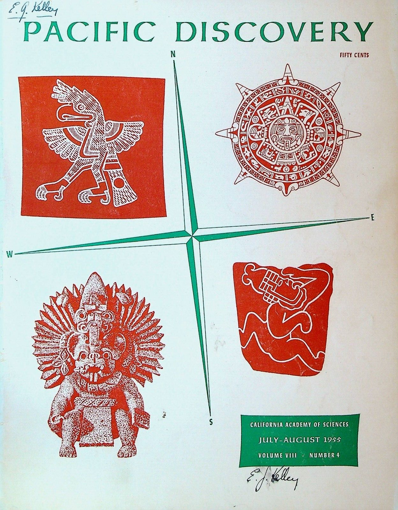 Pacific Discovery Magazine July 1955 Monte Alban Dancers