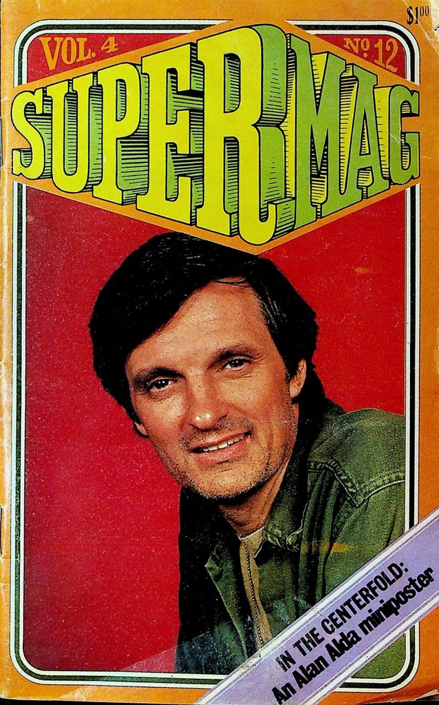 Supermag 1980 Unicycle Alan Alda MASH Ron Howard Liz Taylor Natalie Wood