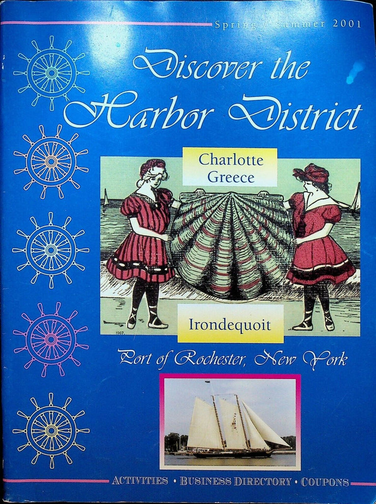 Discover the Harbor District Rochester NY Spring 2001 Manitou Beach Trolley