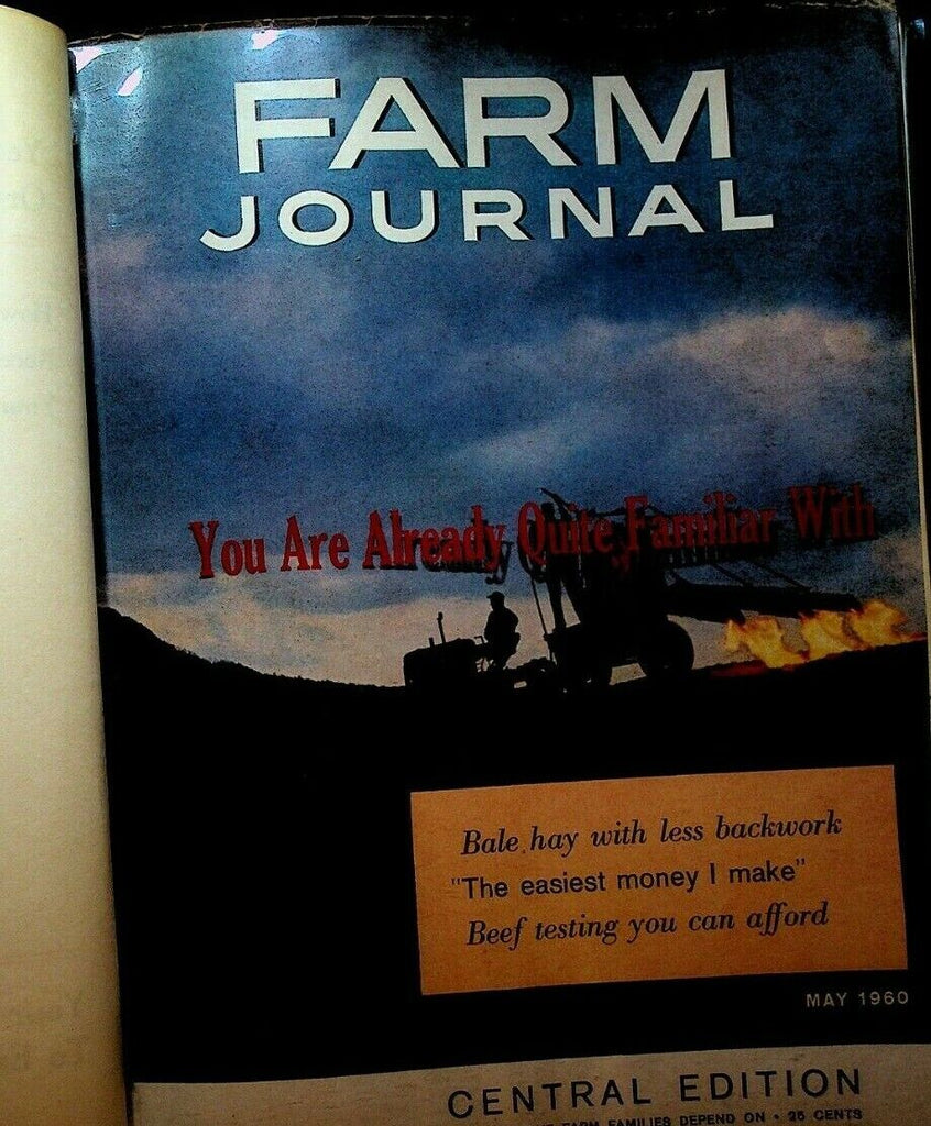 Farm Journal 1961 Magazine Covers Salesman Sample Folder Catalog