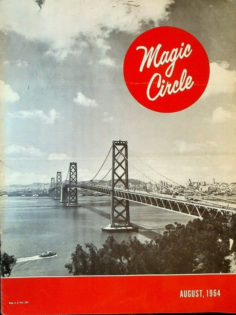 Magic Circle Magazine August 1964 NFL AFL Football Jim Brown Jim Taylor