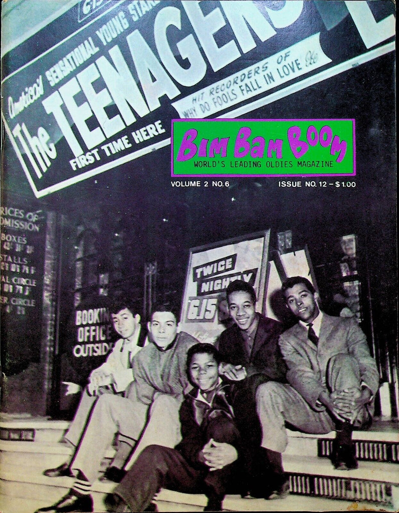 Bim Bam Boom Magazine #12 1974 Danny & the Juniors Teenagers Manhattans