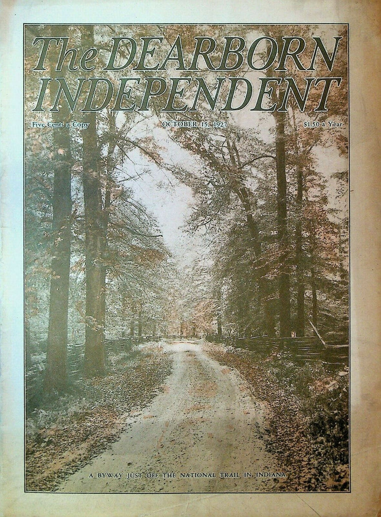 The Dearborn Independent October 15 1927 Hawaii Charles Darwin Headhunters