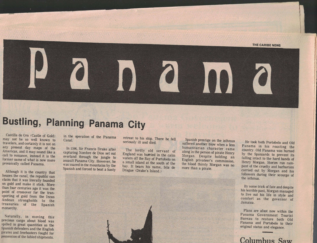 The Caribe News 1970s Building & Planning Panama City Panama