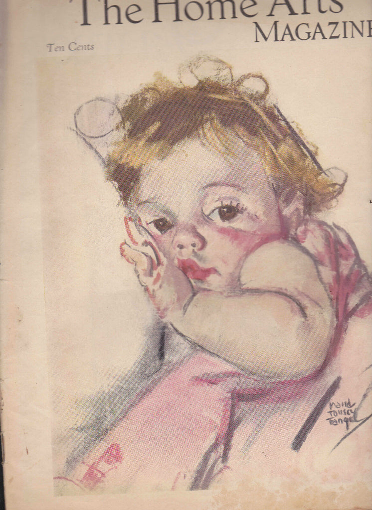 Needlecraft Home Arts Magazine January 1934 Baby Maud Tousey Fangel