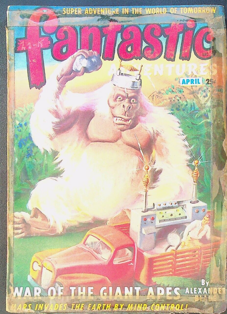 Fantastic Adventures Pulp April 1949 Alexander Blade Rog Phillips EK Jarvis