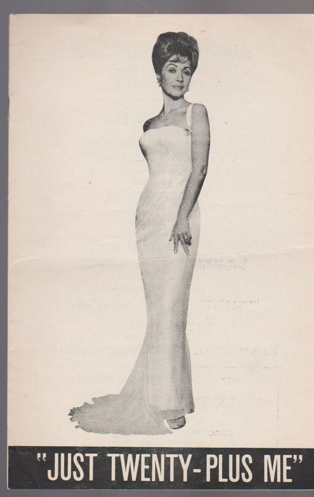 Just Twenty Plus Me 1964 Program Jane Powell
