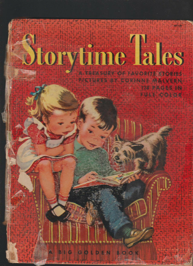 Storytime Tales Treasury of Favorite Stories Corinne Malvern HC 1950