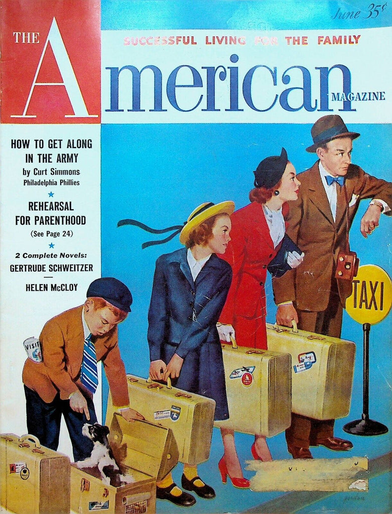 American Magazine June 1952 Curt Simmons Fifth Avenue New York City