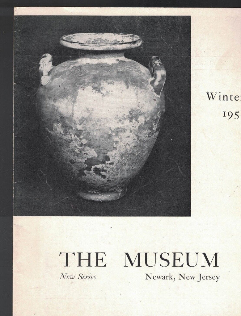 Newark NJ The Museum Magazine Winter 1951 Eugene Schaefer Collection