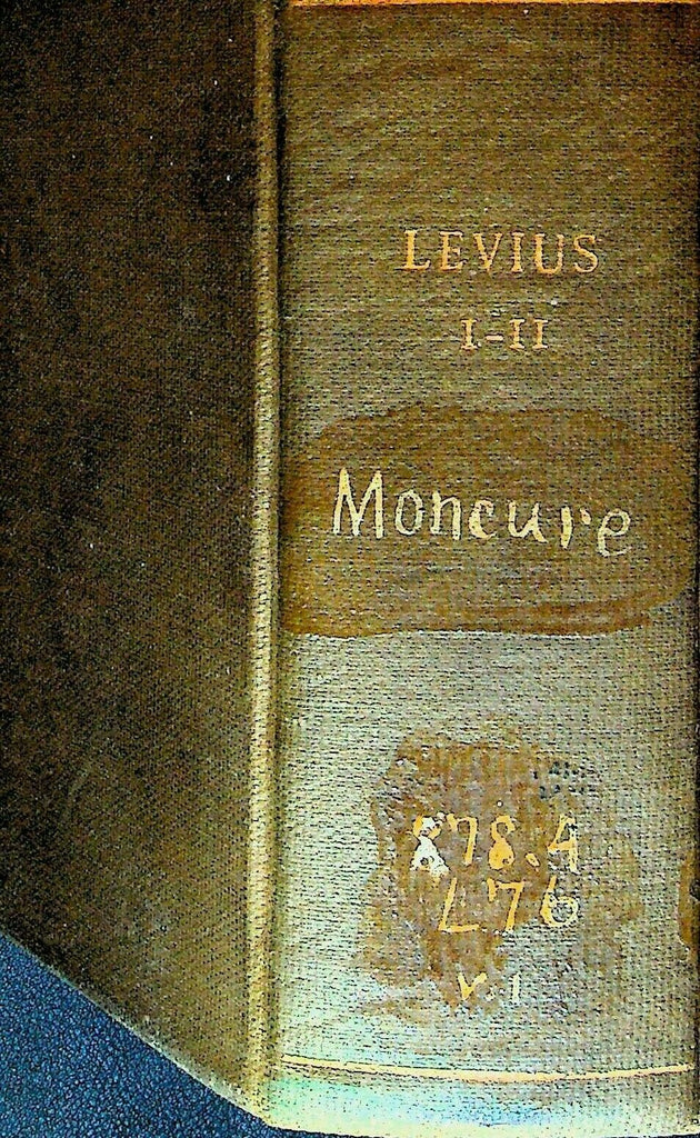 Historiarum Libre Qui Supersunt 1-6 HC 1848 Latin Book