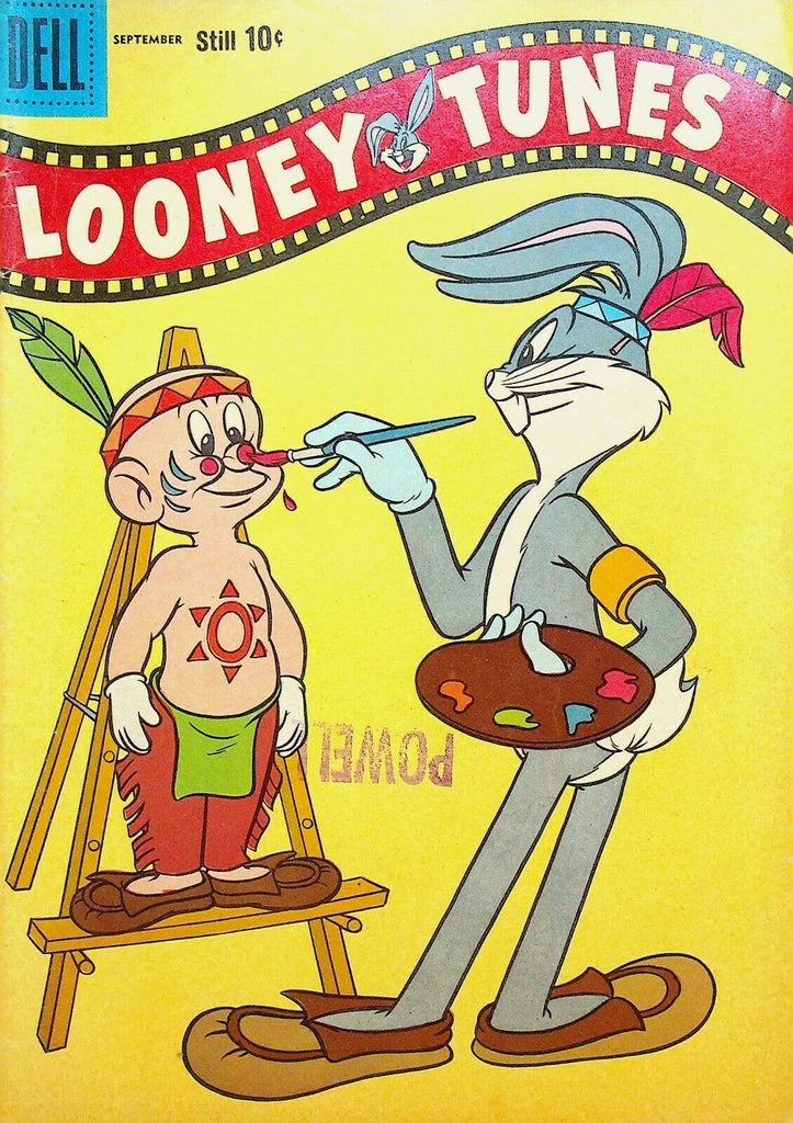 Looney Tunes 215 Dell Comics 1959 Bugs Bunny Elmer Fudd Painting