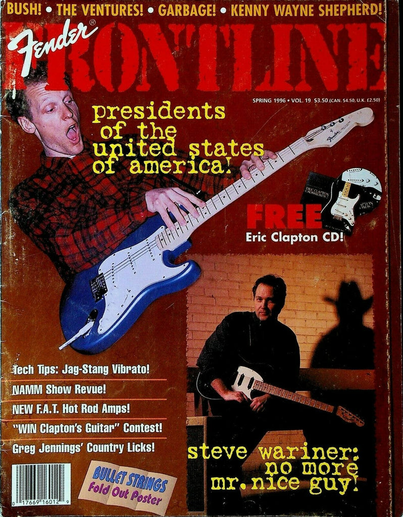 Fender Guitar Frontline Magazine #19 Spring 1996 PotUSA Steve Wariner