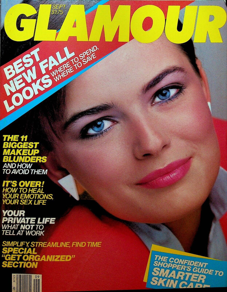 Glamour Magazine September 1983 Paulina Porizkova Teri Garr Jacki Sorenson