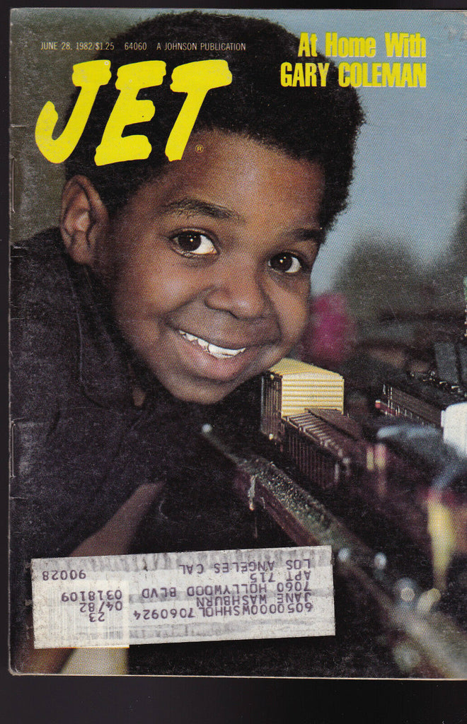 Jet Magazine Gary Coleman  June 28 1982 Free USA S/H