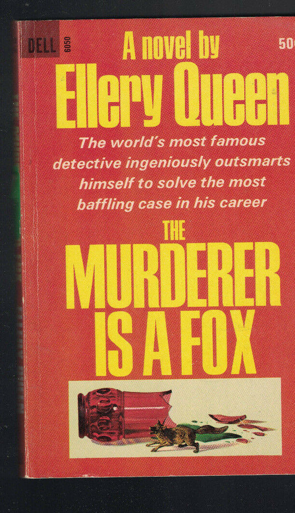 The Murderer is a Fox by Ellery Queen Dell Paperback Mystery