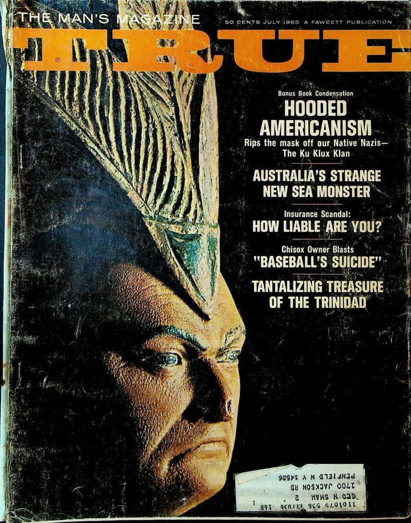 True Magazine July 1965 Ku Klux Klan Arthur Allyn James Burt Coward