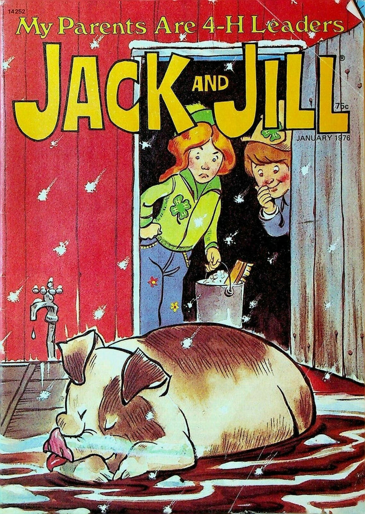Jack & Jill Magazine January 1976 4-H Club Old-Time America