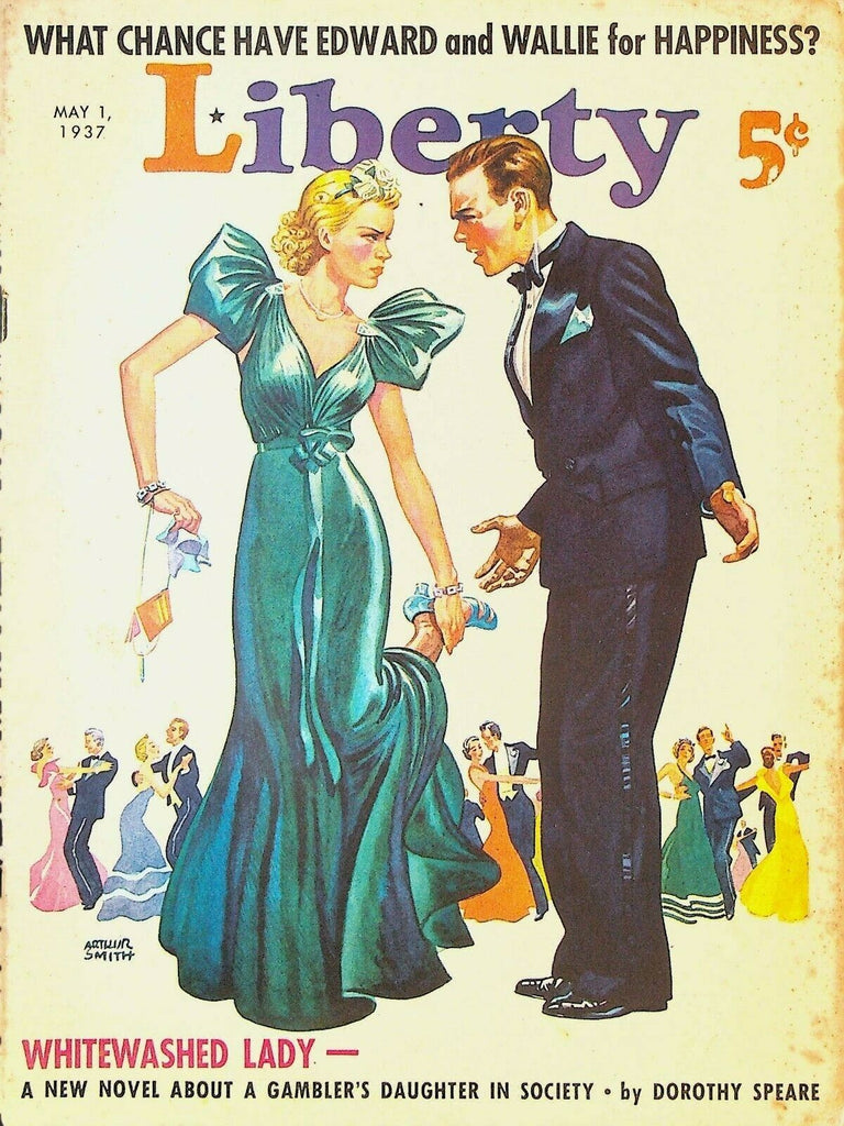 Liberty Magazine May 1 1937 Joe DiMaggio Katharine Cornell Arthur Smith