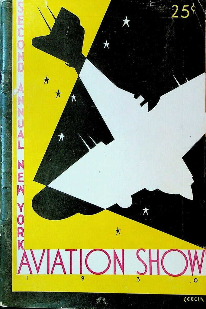 New York Aviation Show Program 1930 2nd Annual Byrd Antarctic Expedition