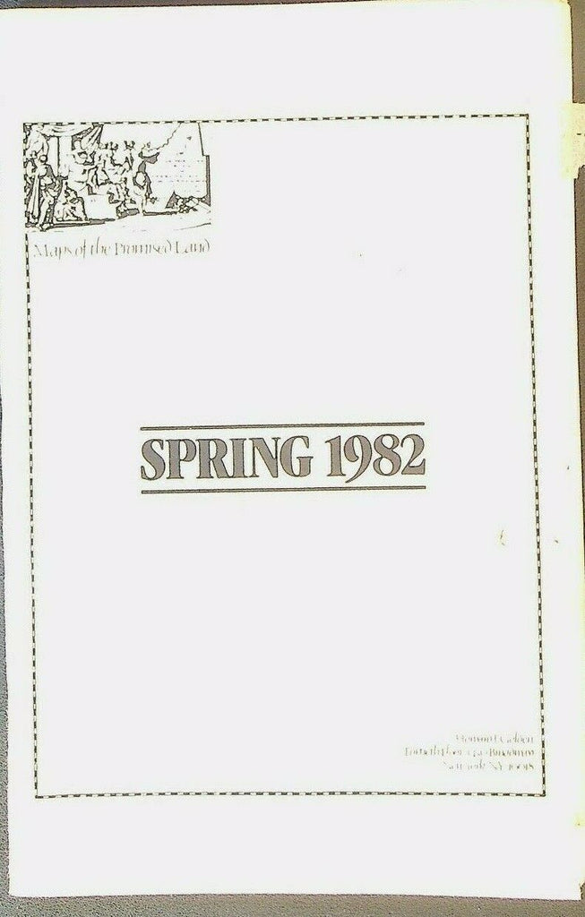 Maps of the Promised Land Catalog 1982 Howard Golden