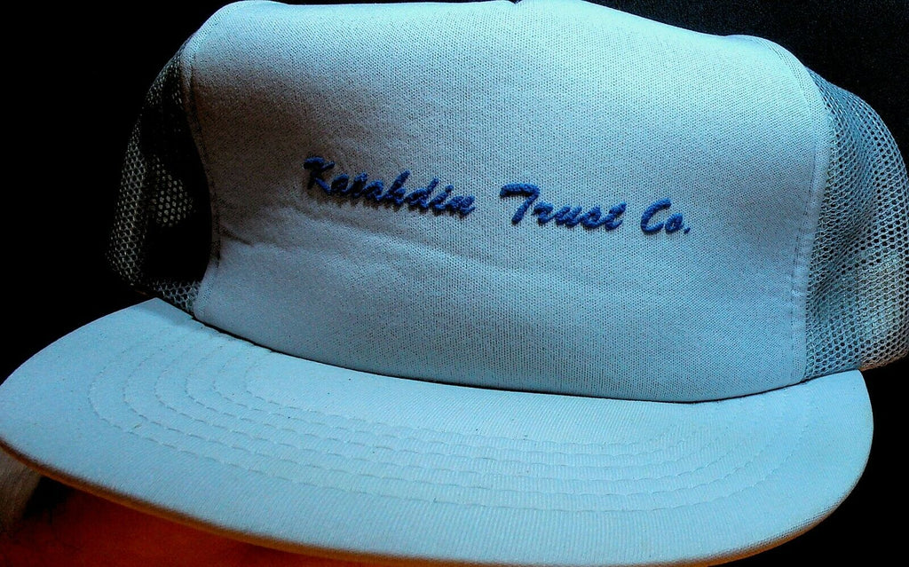 Katahdin Trust Co Maine Bank Vintage Trucker's Hat Cap Snapback