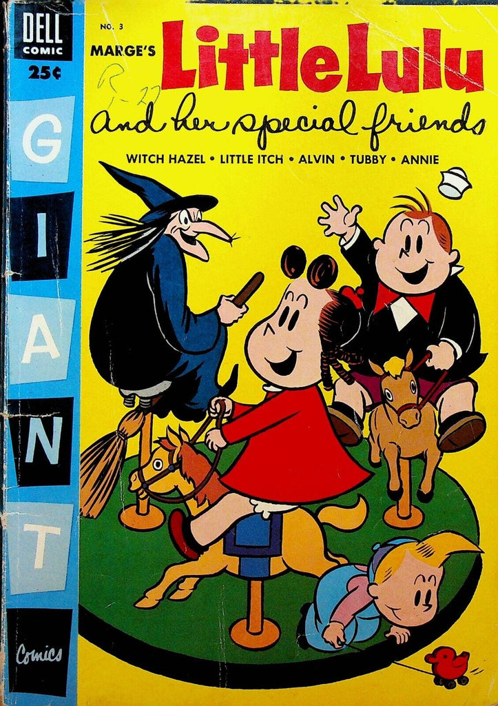 Marge's Little Lulu & Her Special Friends 3 1955 Dell Comics Carousel Tubby
