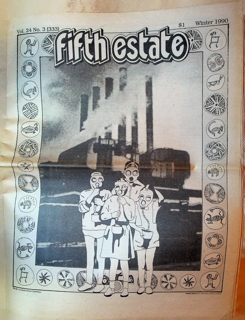 Fifth Estate 333 Winter 1990 San Francisco Berkeley Democracy in China