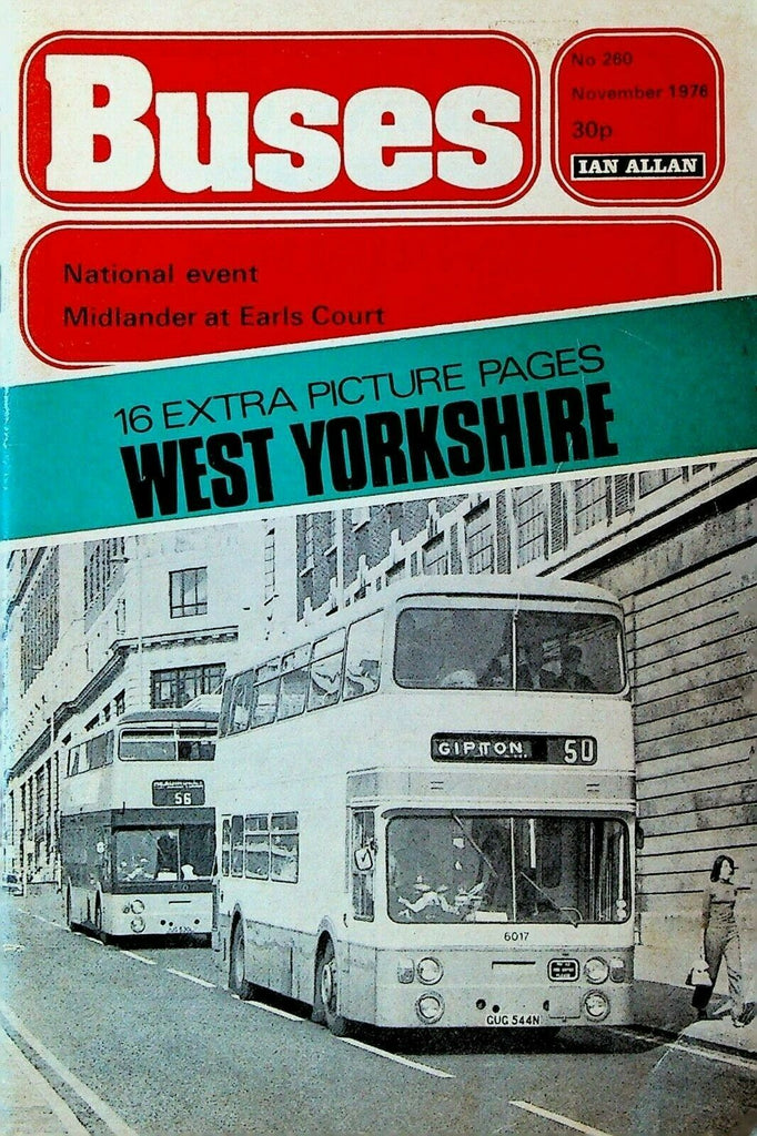 Buses Magazine 260 November 1976 Double Decker Australia West Yorkshire