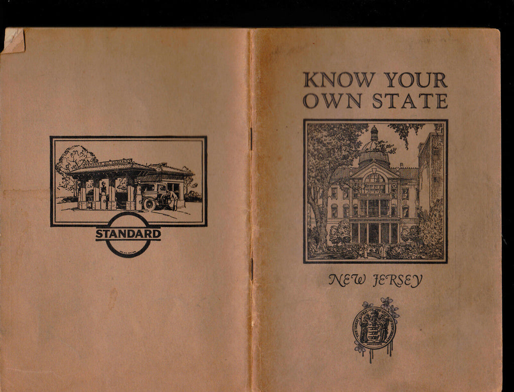 Standard Oil Know Your Own State New Jersey Booklet 1925