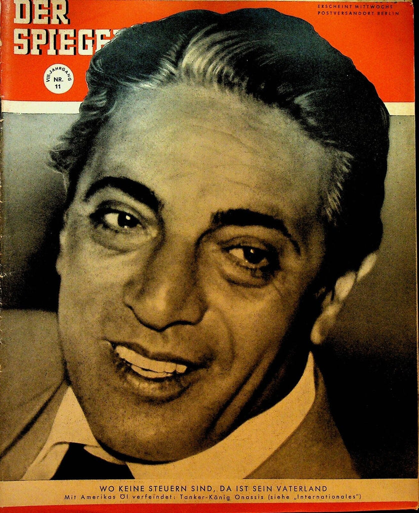 Der Spiegel Magazine March 10 1954 Arnold Schonberg Alban Berg Anton von Webern