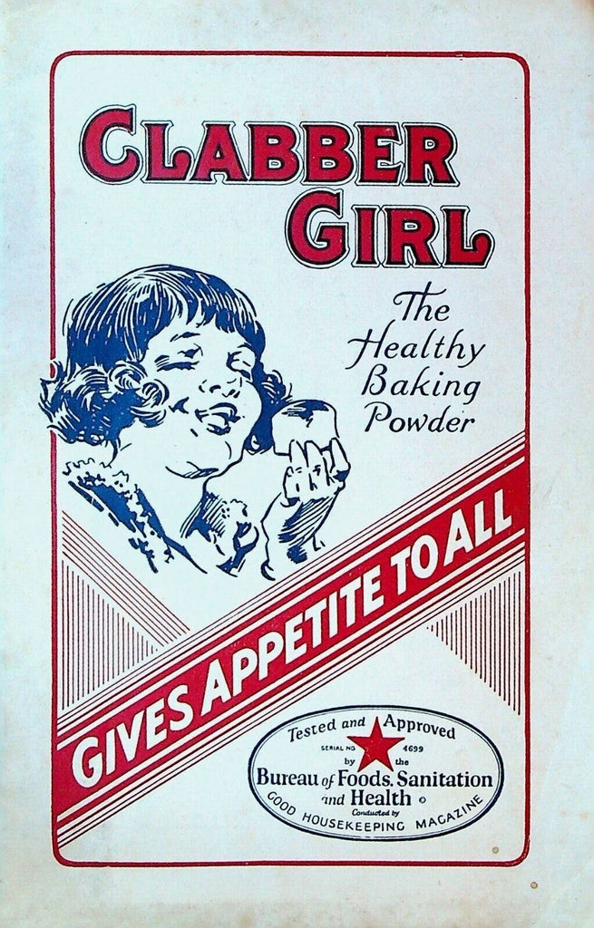 Clabber Girl Healthy Baking Powder Recipe Booklet 1931 Hulman Terre Haute