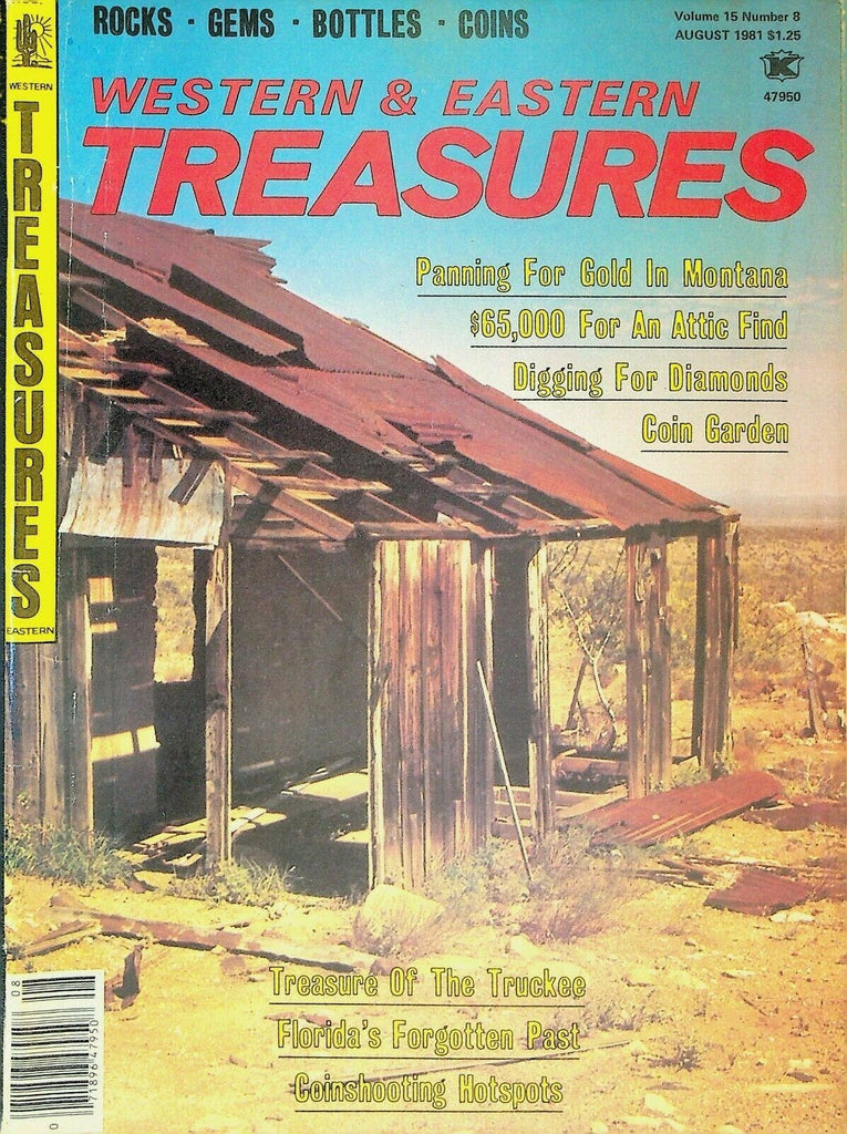 Western & Eastern Treasures August 1981 Reno Montana Wyoming
