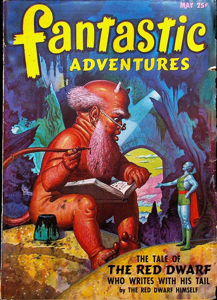 Fantastic Adventures Pulp May 1947 Ray Bradbury HB Hickey Elroy Arno