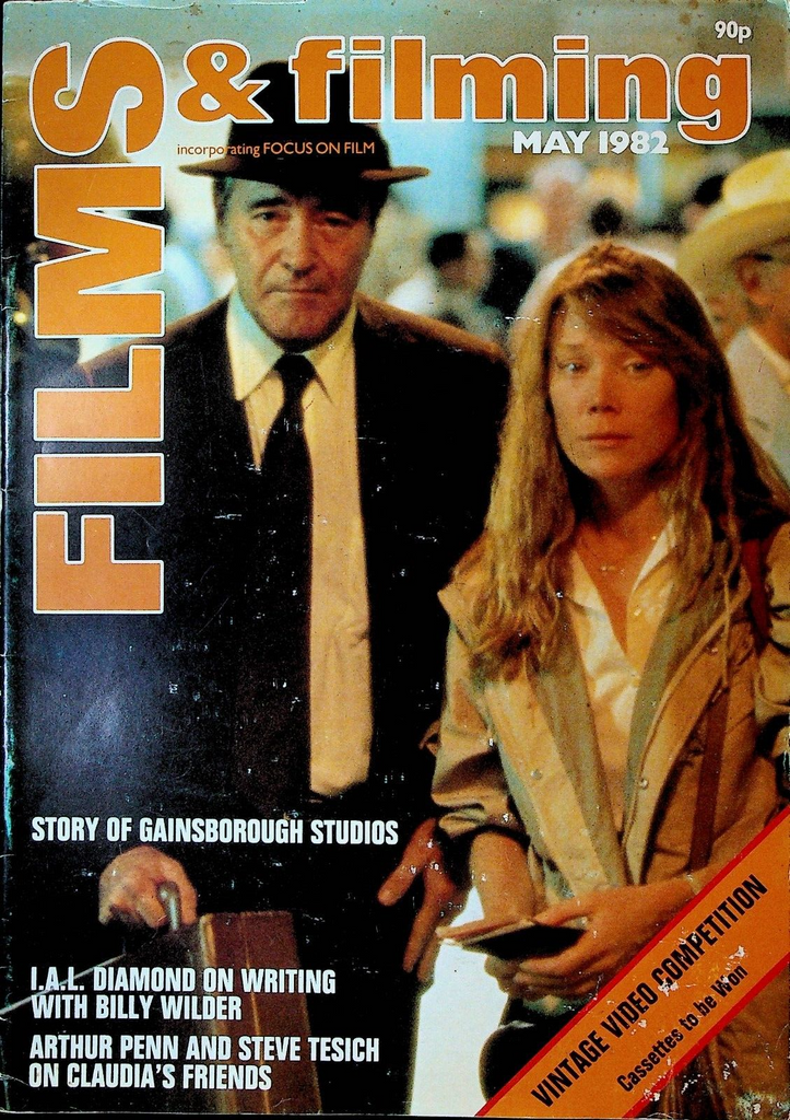 Films & Filming Magazine May 1982 IAL Diamond Gainsborough Studio Arthur Penn