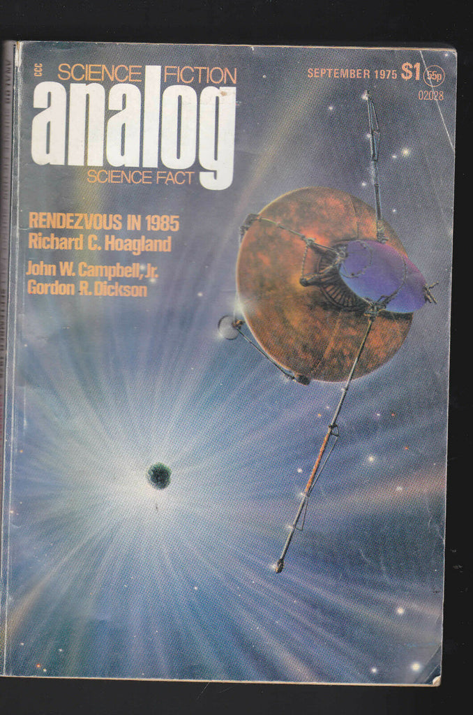 Analog Magazine September 1975 John W Campbell Gordon R Dickson Karl Hansen