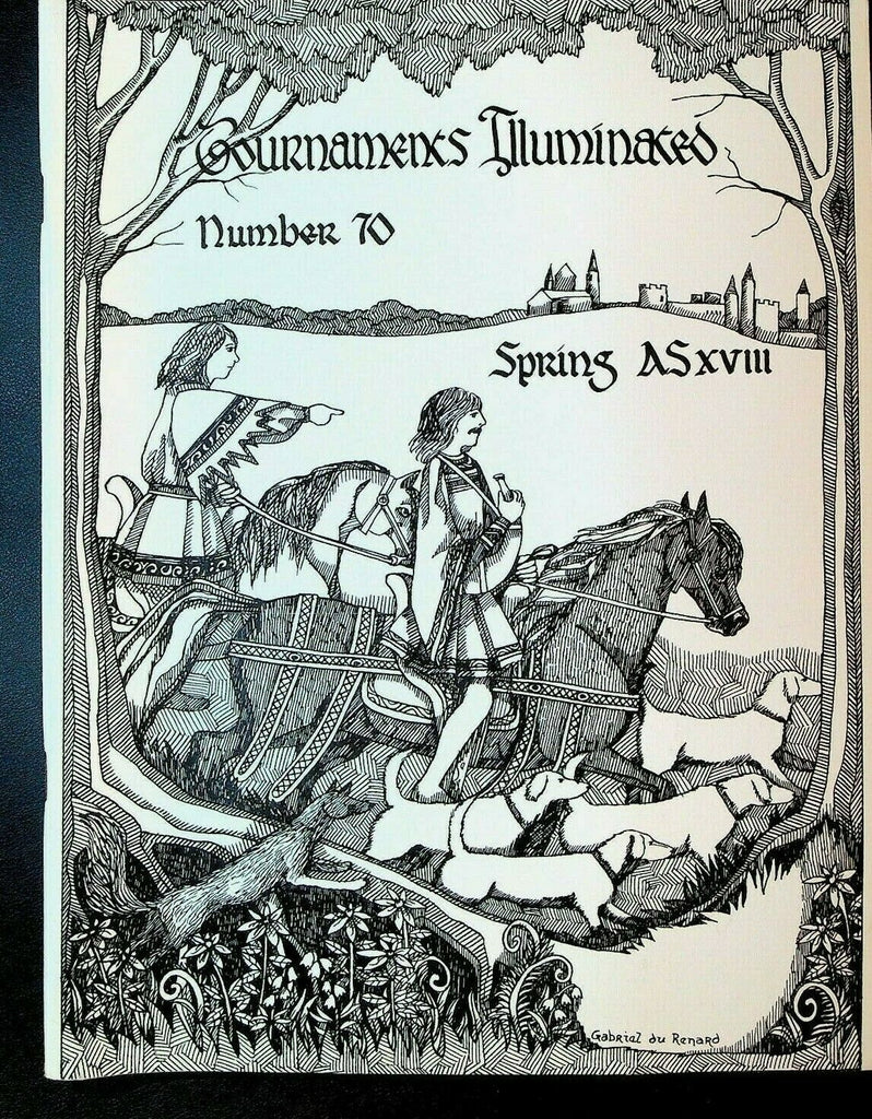Tournaments Illustrated 70 Spring 1984 Swedish Rune Stones Damascus Steel