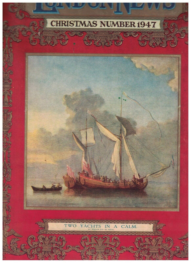 Illustrated London News Christmas 1947 Chinese Bodhisattva Santa Claus