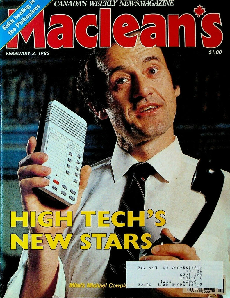 Maclean's Magazine February 8 1982 BB King Great Circus of China Boxing