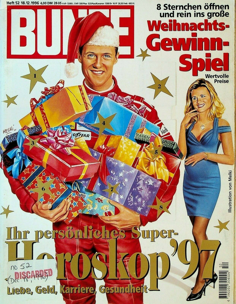 Bunte Magazine December 18 1996 Pope John Paul II Helmut Thoma