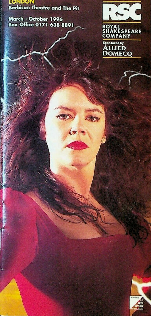 Royal Shakespeare Company London 1996 Season Booklet RSC