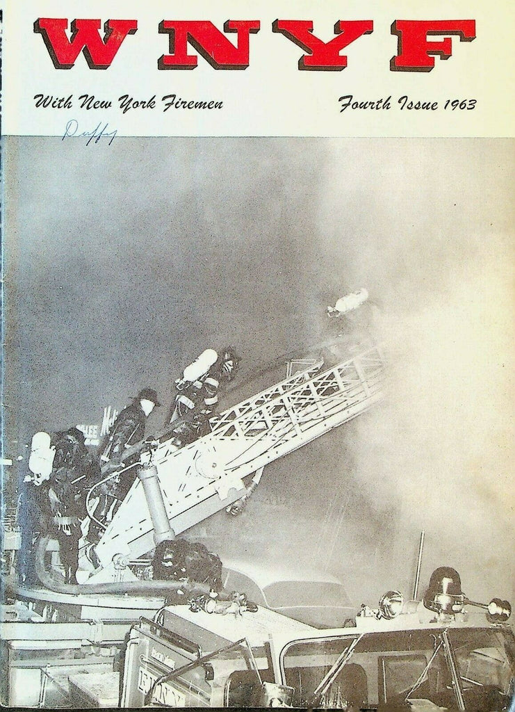 WNYF Magazine 4Q 1963 With New York Firemen World's Fair Housing Inspection